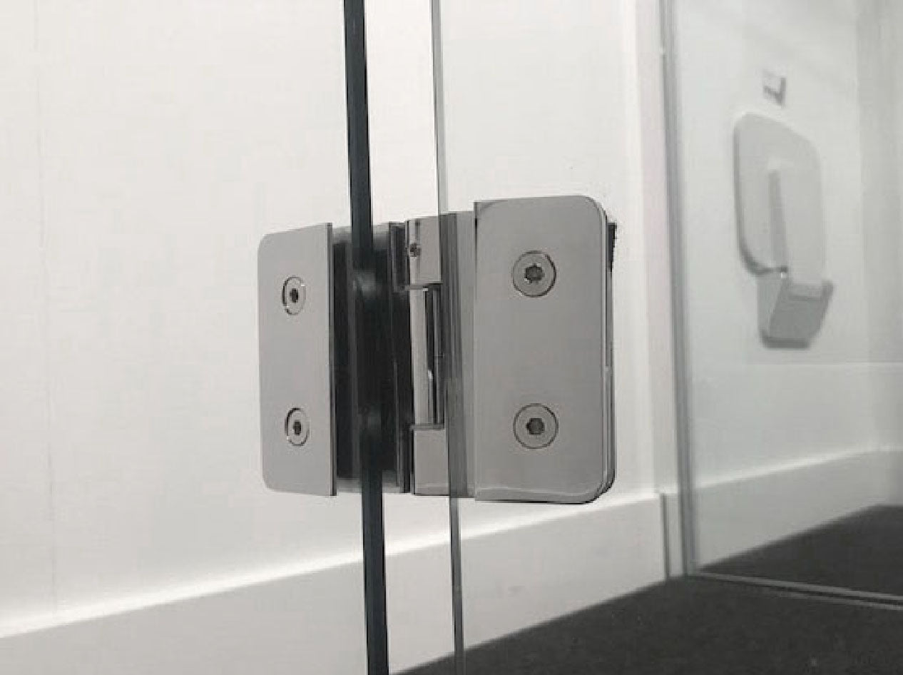 Afdek dopje (1 stuk) voor scharnieren douchecabines chroom