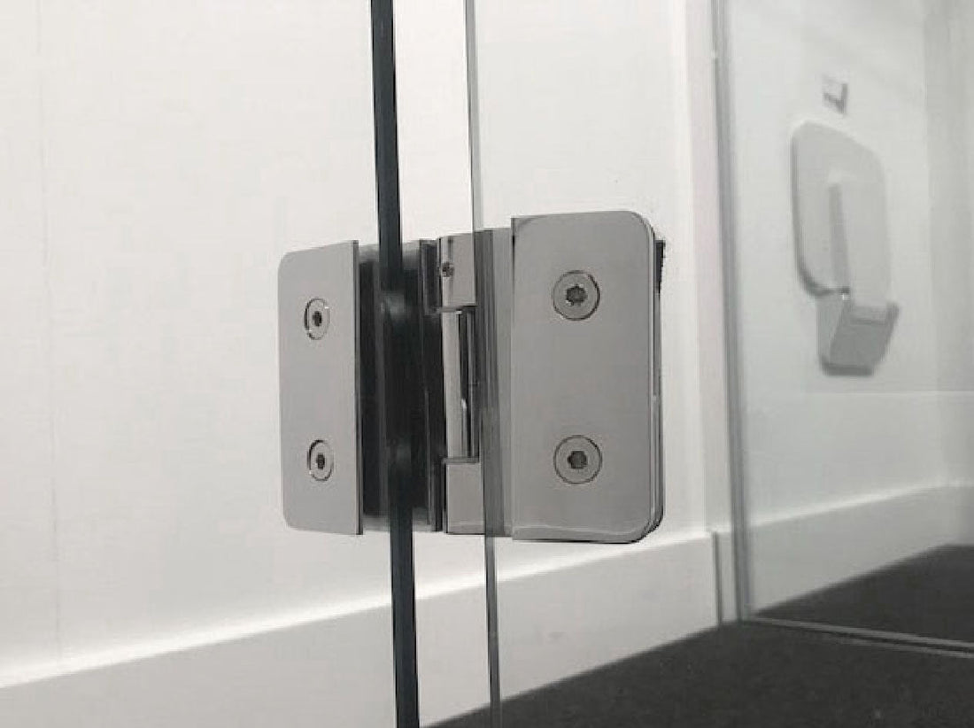 Afdek dopje (1 stuk) voor scharnieren douchecabines chroom