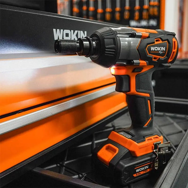 20V Accu Slagmoersleutel | Koolborstelloos - 350 Nm - Incl. 2 Accu's