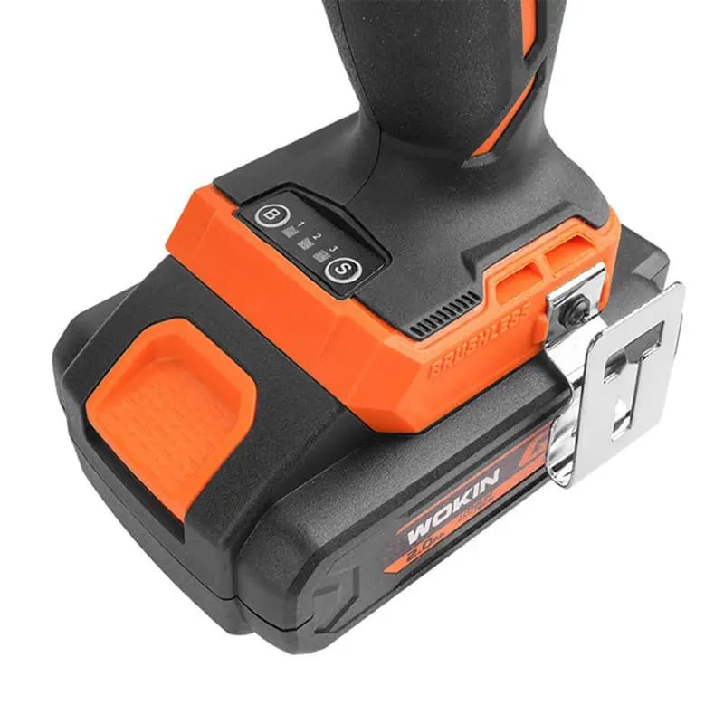 20V Accu Slagmoersleutel | Koolborstelloos - 350 Nm - Incl. 2 Accu's