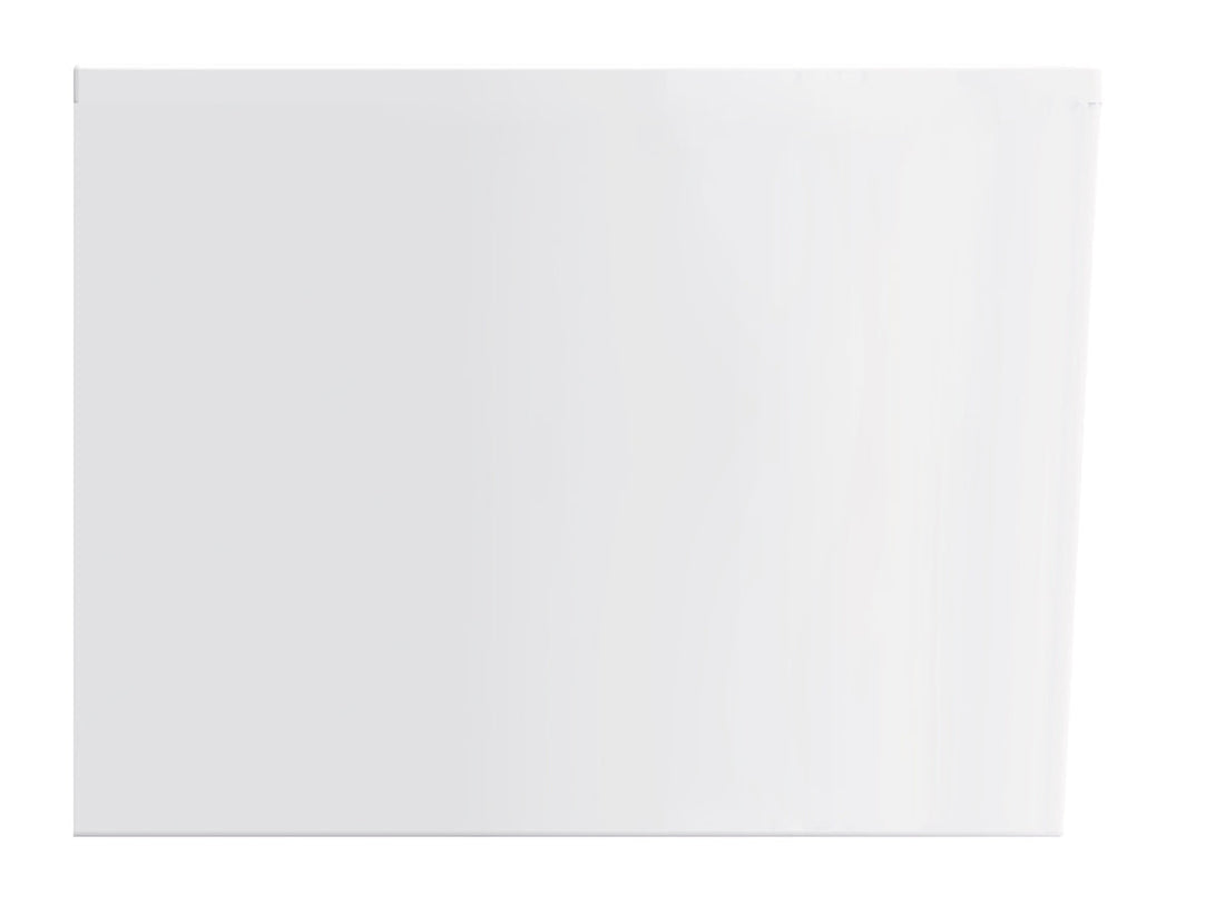 Zenn hoekbad rechts 180 x 80 cm acryl glans wit met waste glans wit