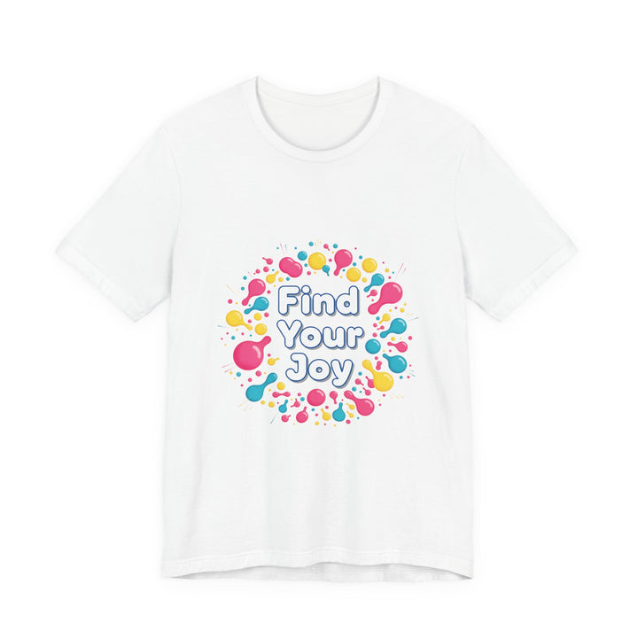 Find Your Joy T-Shirt | Dopamine Decor, Neon Gradient Squiggle Art