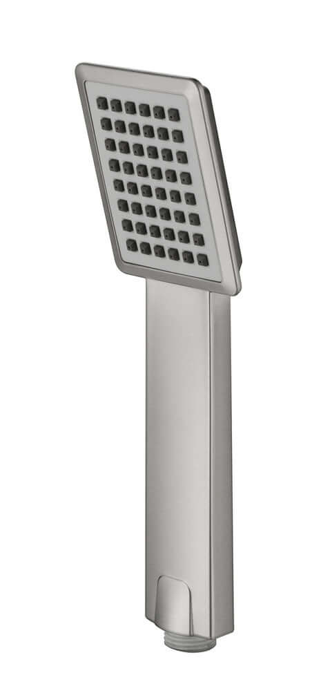 304 handdouche vierkant 1 stand geborsteld RVS