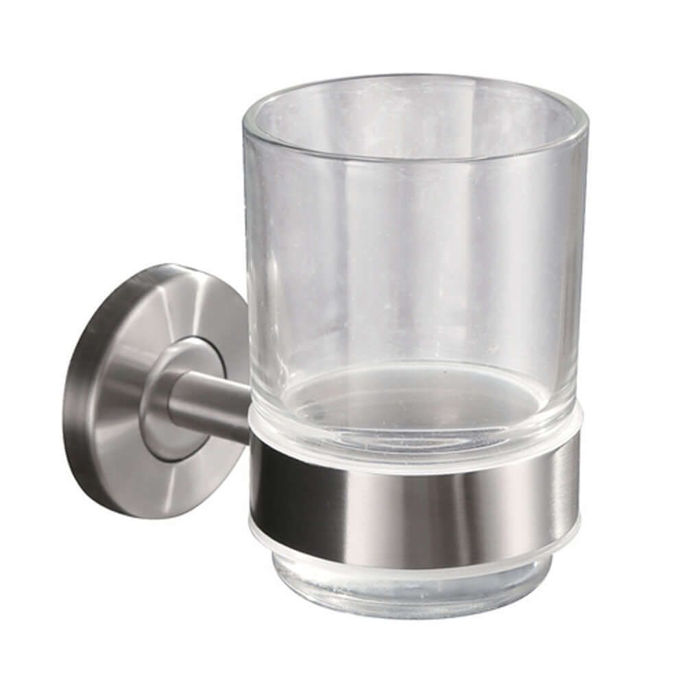 304 roestvrijstalen glashouder Wiesbaden met glas