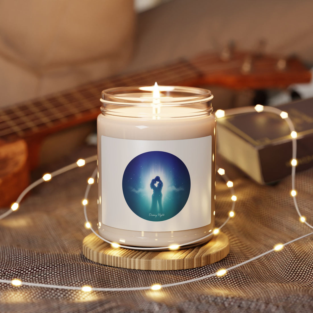 Afterlight Nightscape Candle, Scented Soy Jar | Luminous Night Bloom