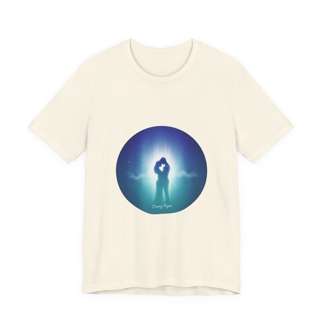 Afterlight Night Bloom Tee | Cosmic Floral, Luminous Plant Design