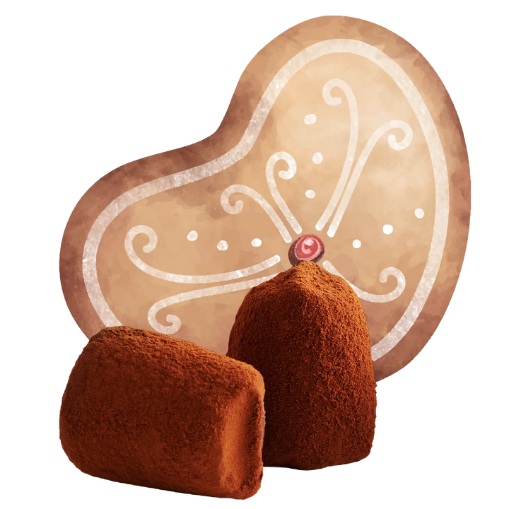 Gingerbread Chocolate Truffles - Bulk - Goat Corp