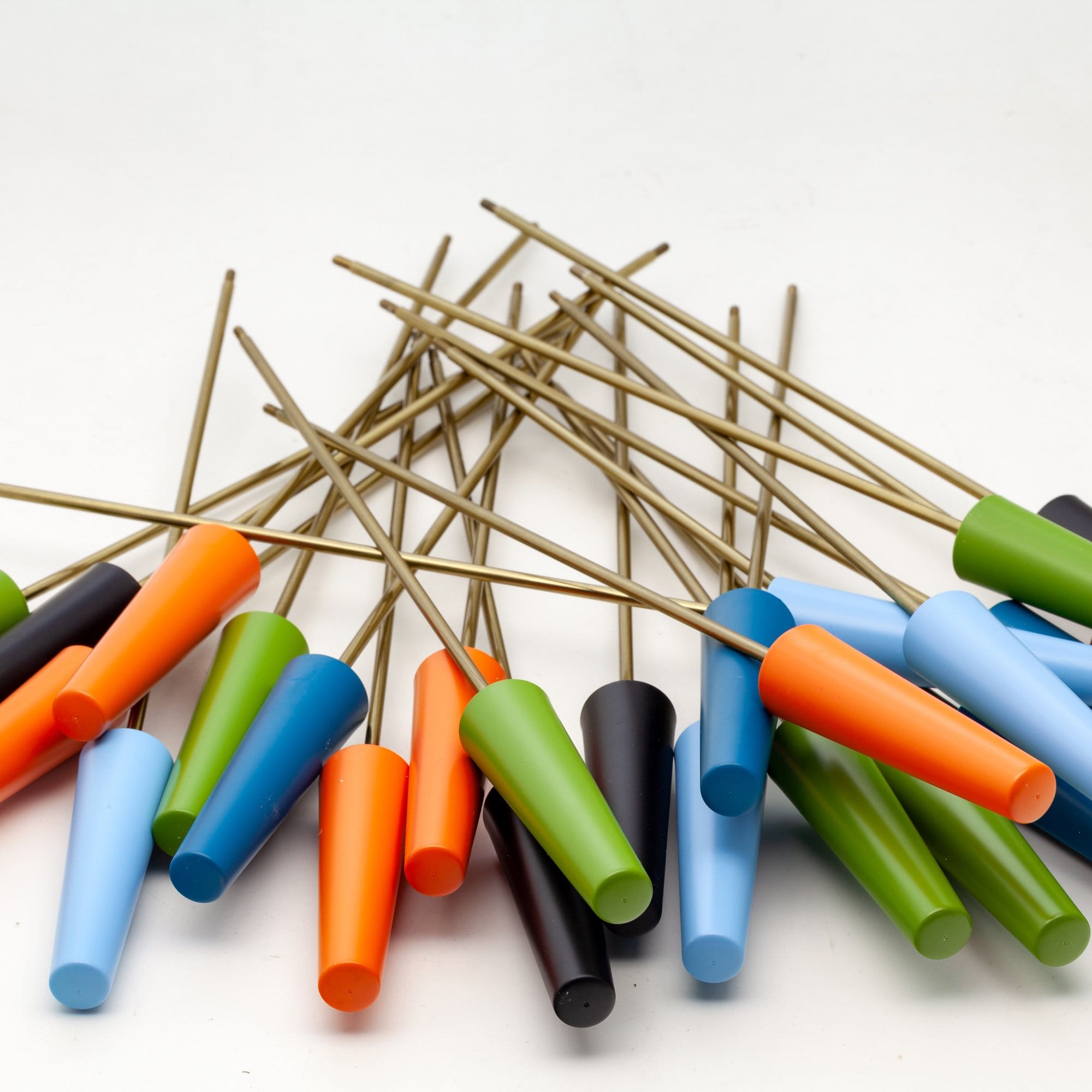 Silent Wall clock - Vintage - 58cm - Stainless Steel - 'Plug Inn' - Goat Corp