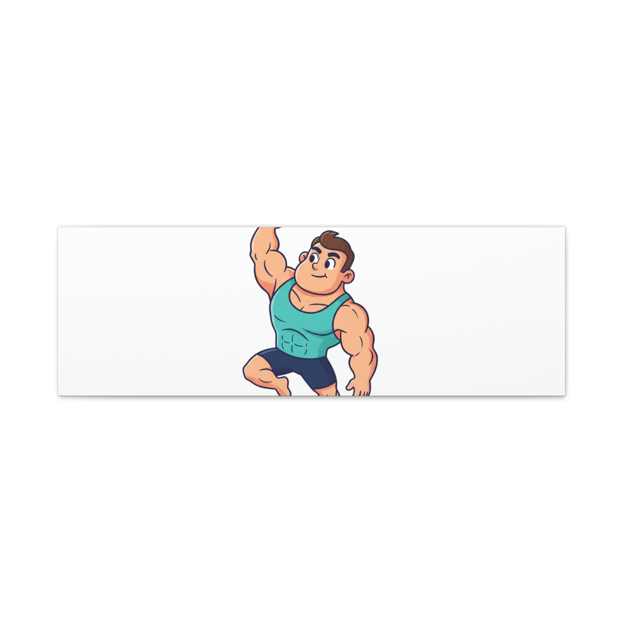 No Flex Just Grind canvas, Gymtimidation humor wall art | start small fitness décor