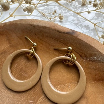 Lunar Hoops Oorbellen - Goat Corp