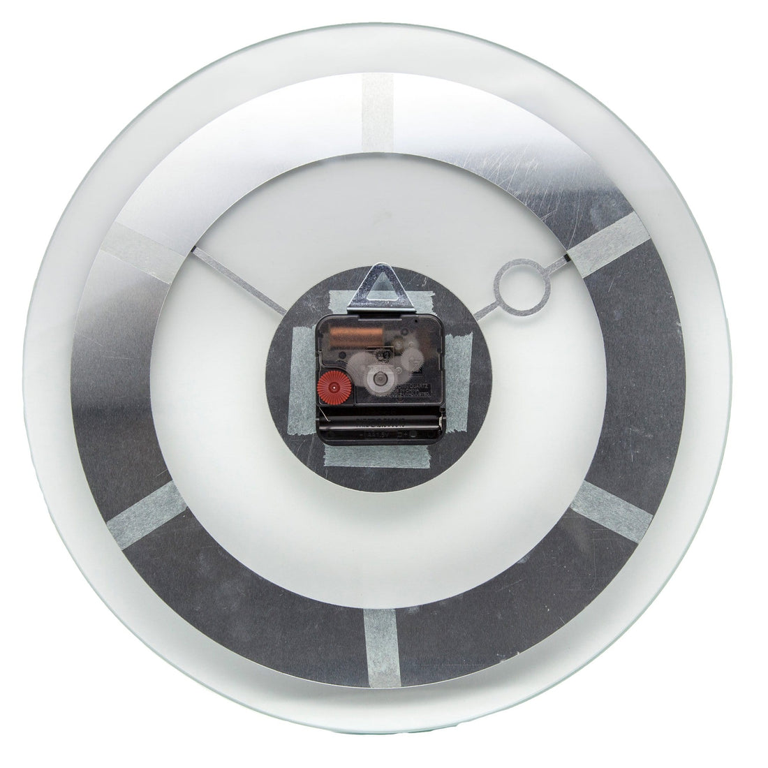 Wall clock - 31 cm - Aluminium - Glass - 'Retro'