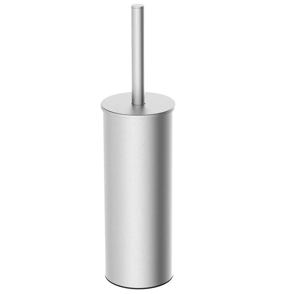 Alonzo Toiletborstel met Houder Wiesbaden Staand Geborsteld RVS