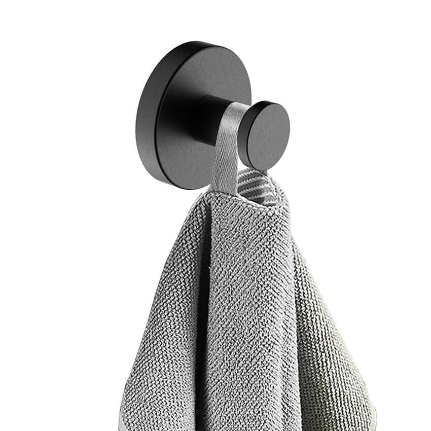 Alonzo Groot Handdoekhaak Wiesbaden in Gunmetal