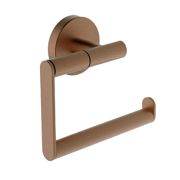 Alonzo Toiletrolhouder Wiesbaden zonder Ventiel in Brons Koper