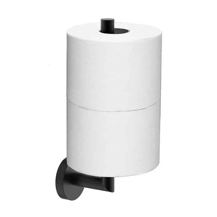 Alonzo reserverolhouder Wiesbaden in roestvrij staal, mat zwart