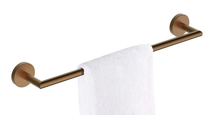 Alonzo Handdoekenrek Wiesbaden Geborsteld Brons Koper