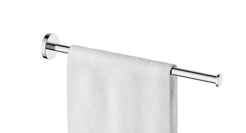 Alonzo 1-armig handdoekenrek Wiesbaden in chroom