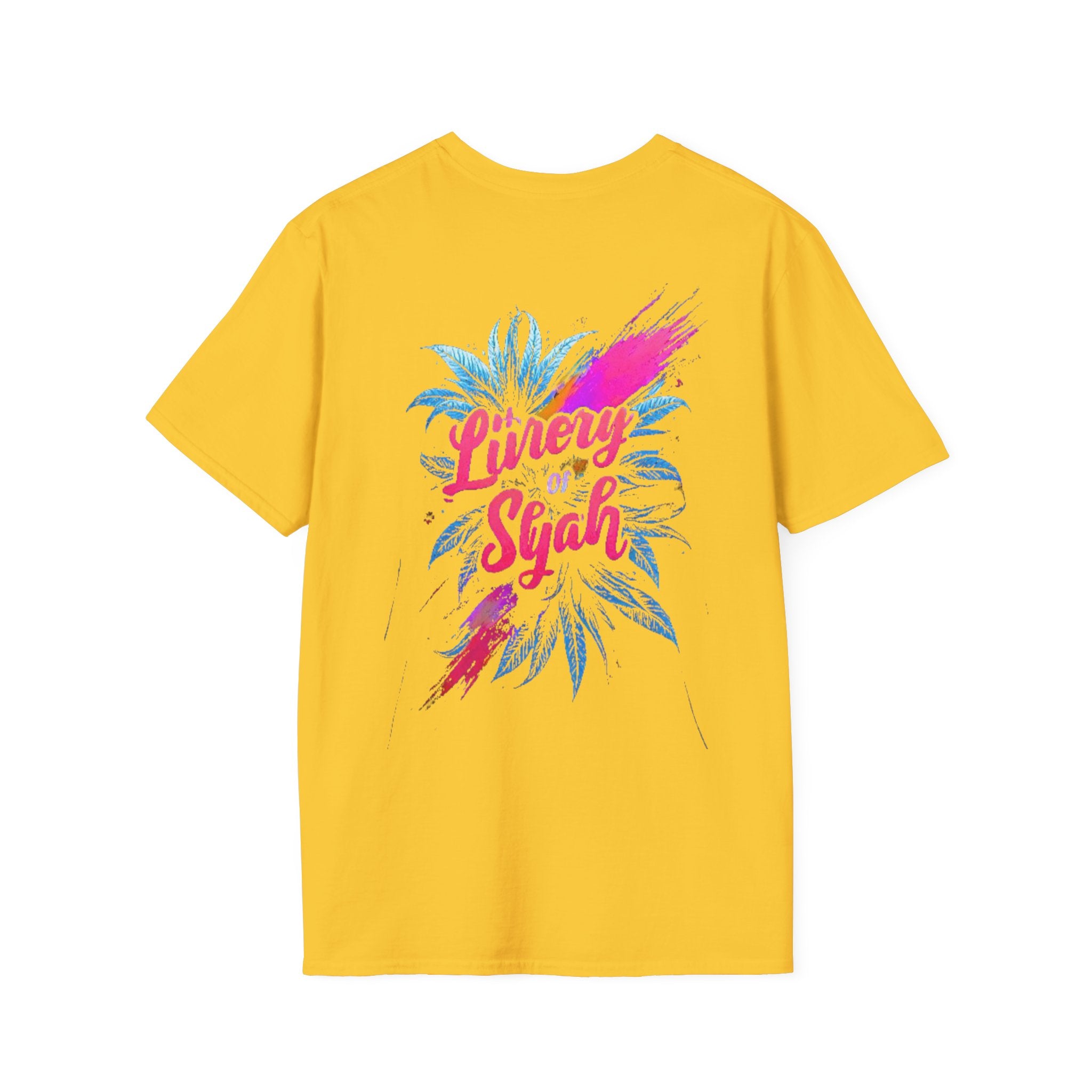 Vibrant Unisex Softstyle T-Shirt with Floral Design, Casual Wear, Summer Essentials, Gift for Friends, Comfortable Fashion - Goat Corp