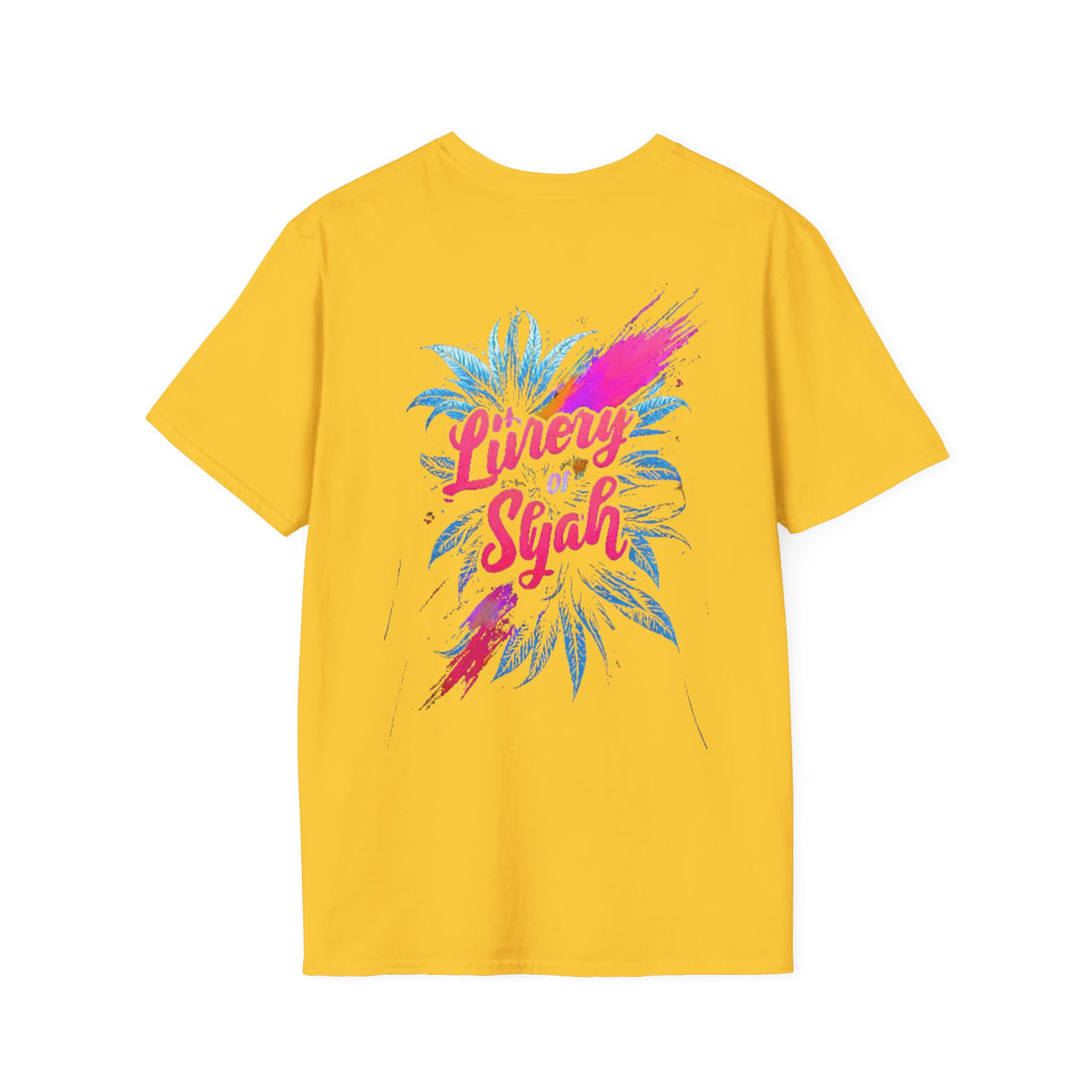Vibrant Unisex Softstyle T-Shirt with Floral Design, Casual Wear, Summer Essentials, Gift for Friends, Comfortable Fashion - Goat Corp