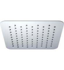 Wiesbaden Rombo Ufo Vierkant 30 cm Ultra Platte Hoofddouche RVS Look