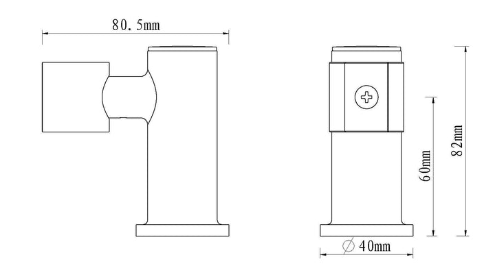 Wiesbaden Luxe Kantelbare Handdouchehouder Geborsteld Koper