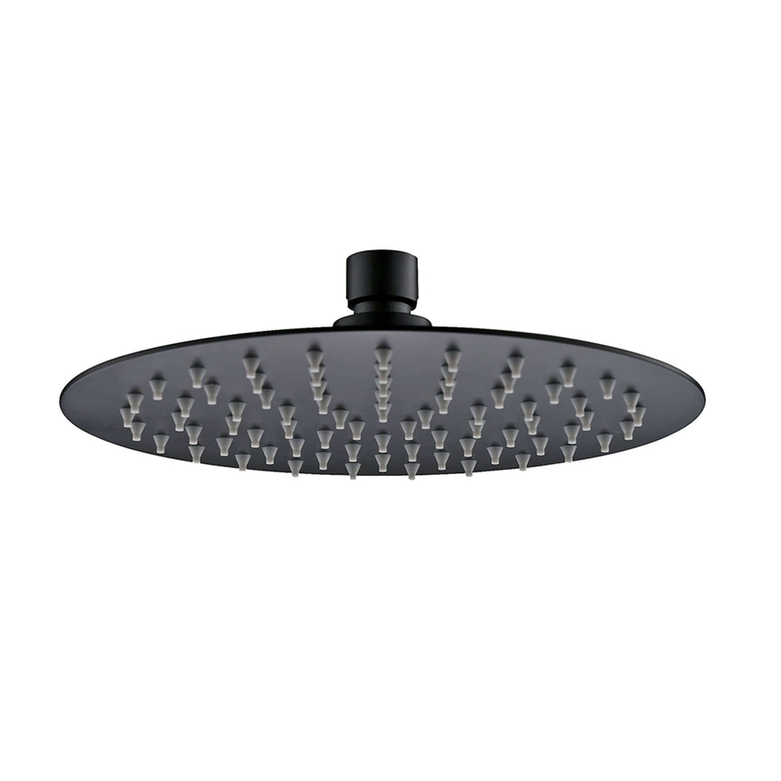 304-Ufo Ronde Hoofddouche Wiesbaden 25 Cm in Mat Zwart