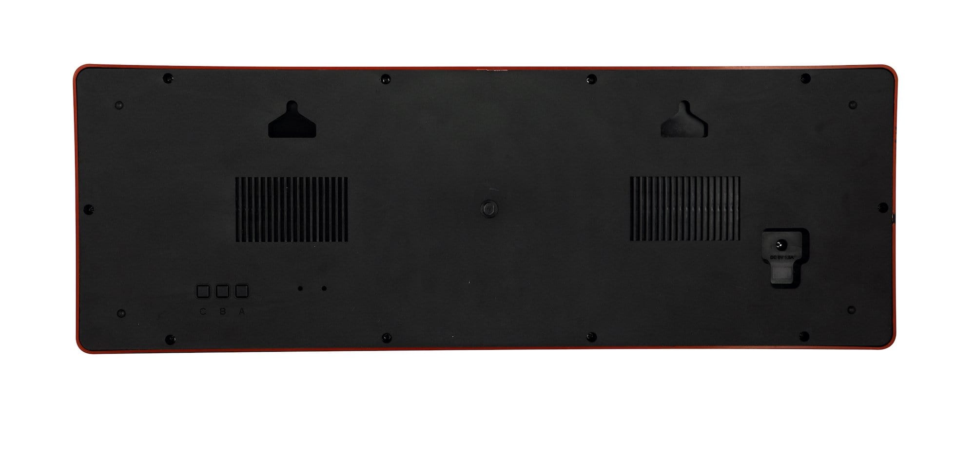 Wall/ table clock - 51.5 x 18x 4.5 cm -Plastic- 'Big D' - Goat Corp