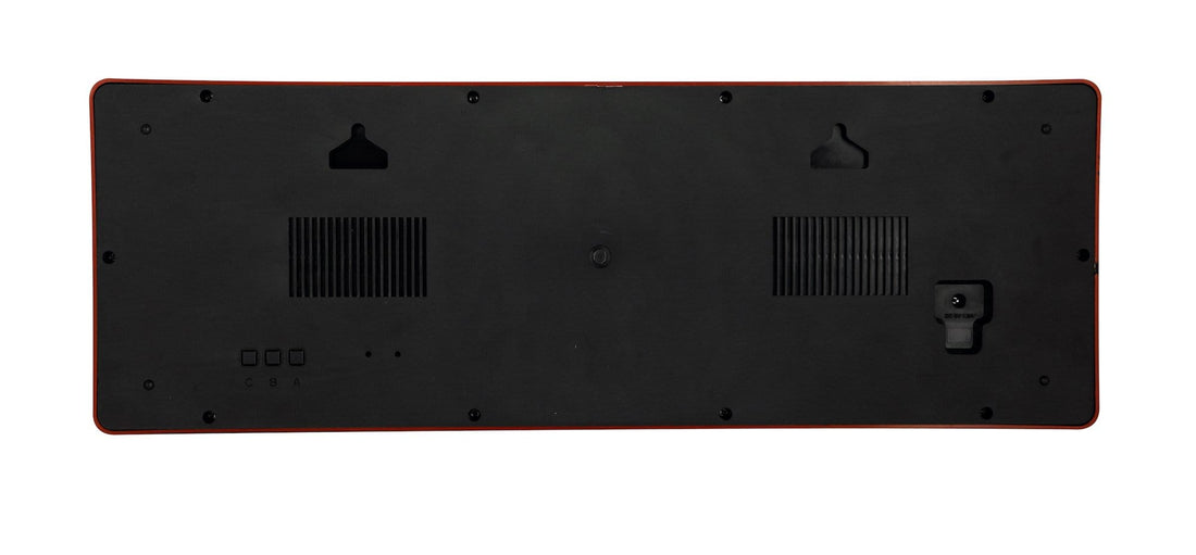 Wall/ table clock - 51.5 x 18x 4.5 cm -Plastic- 'Big D' - Goat Corp