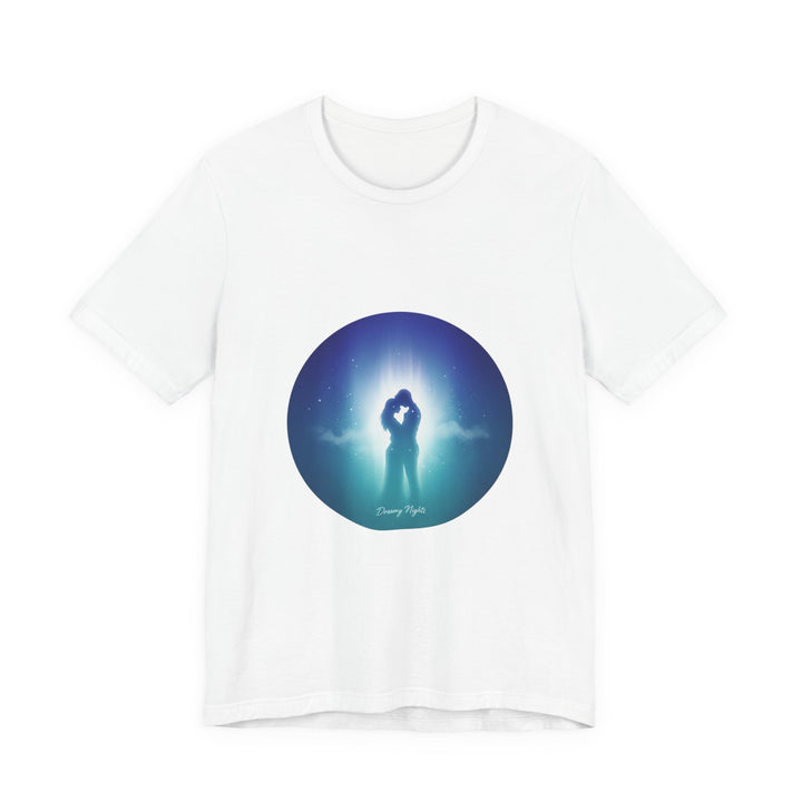 Afterlight Night Bloom Tee | Cosmic Floral, Luminous Plant Design