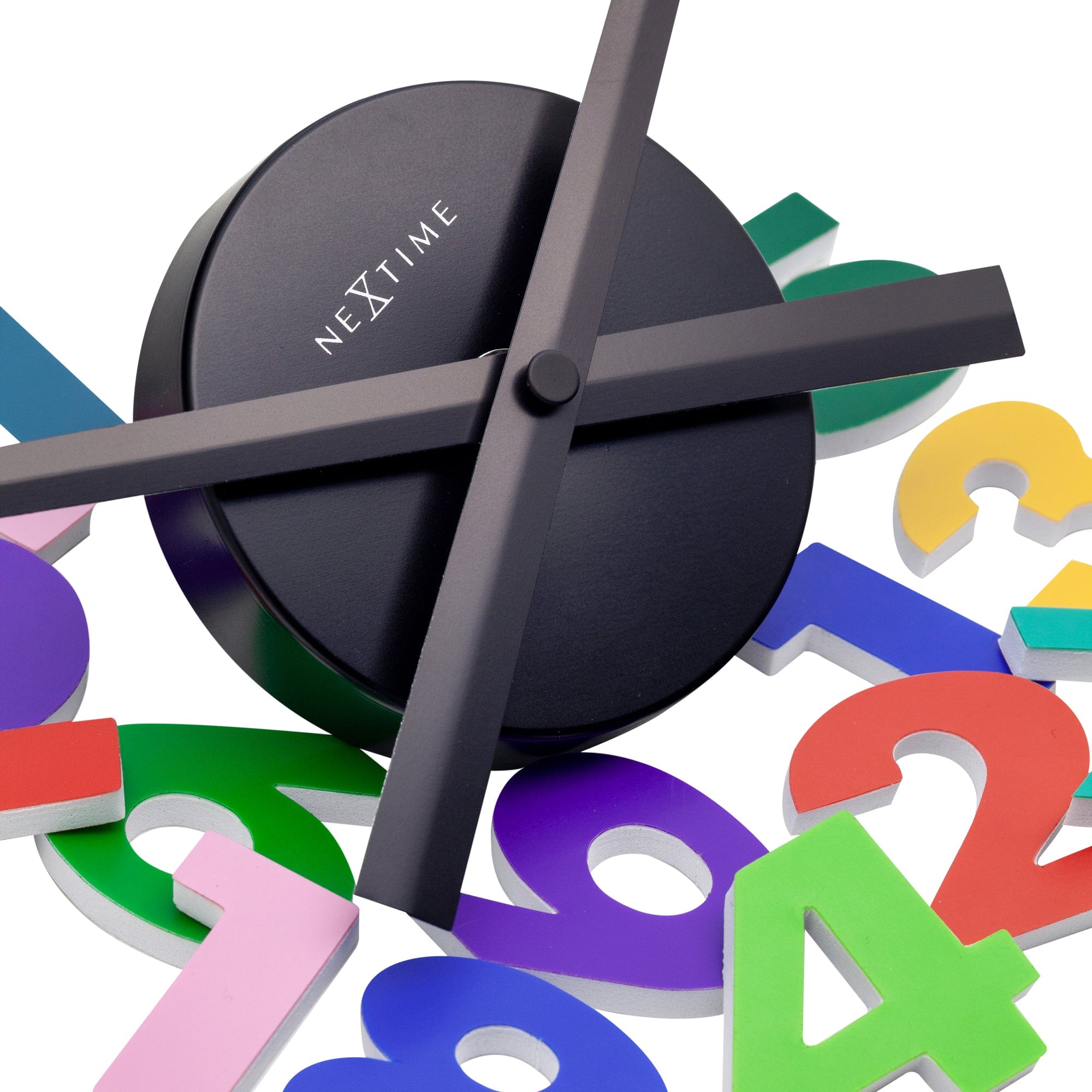 Wall clock - 48 x 3 cm - Aluminum - 'Small Hands' - Goat Corp