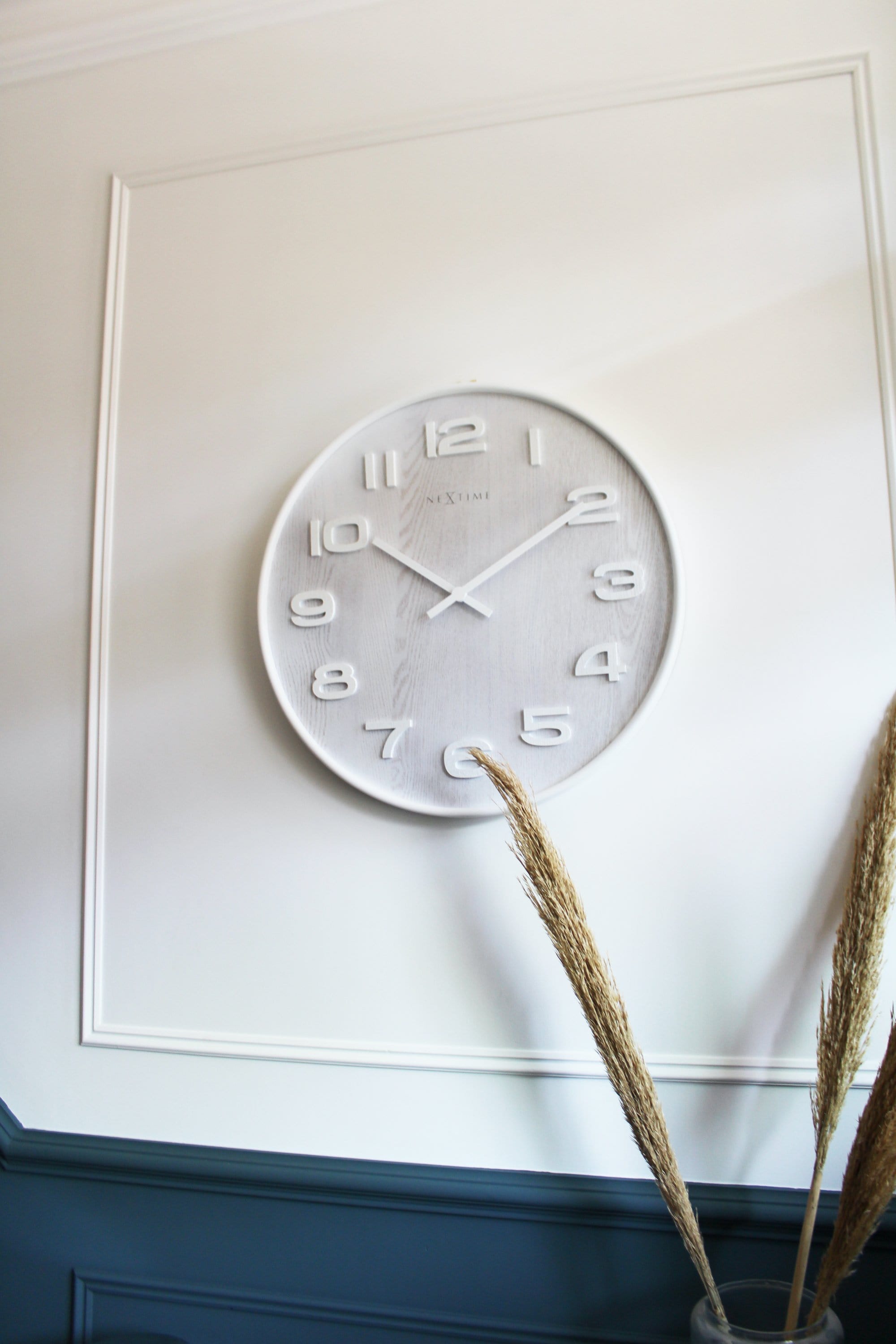 Wall clock -  35 cm - Wood - 'Wood Wood Medium' - Goat Corp