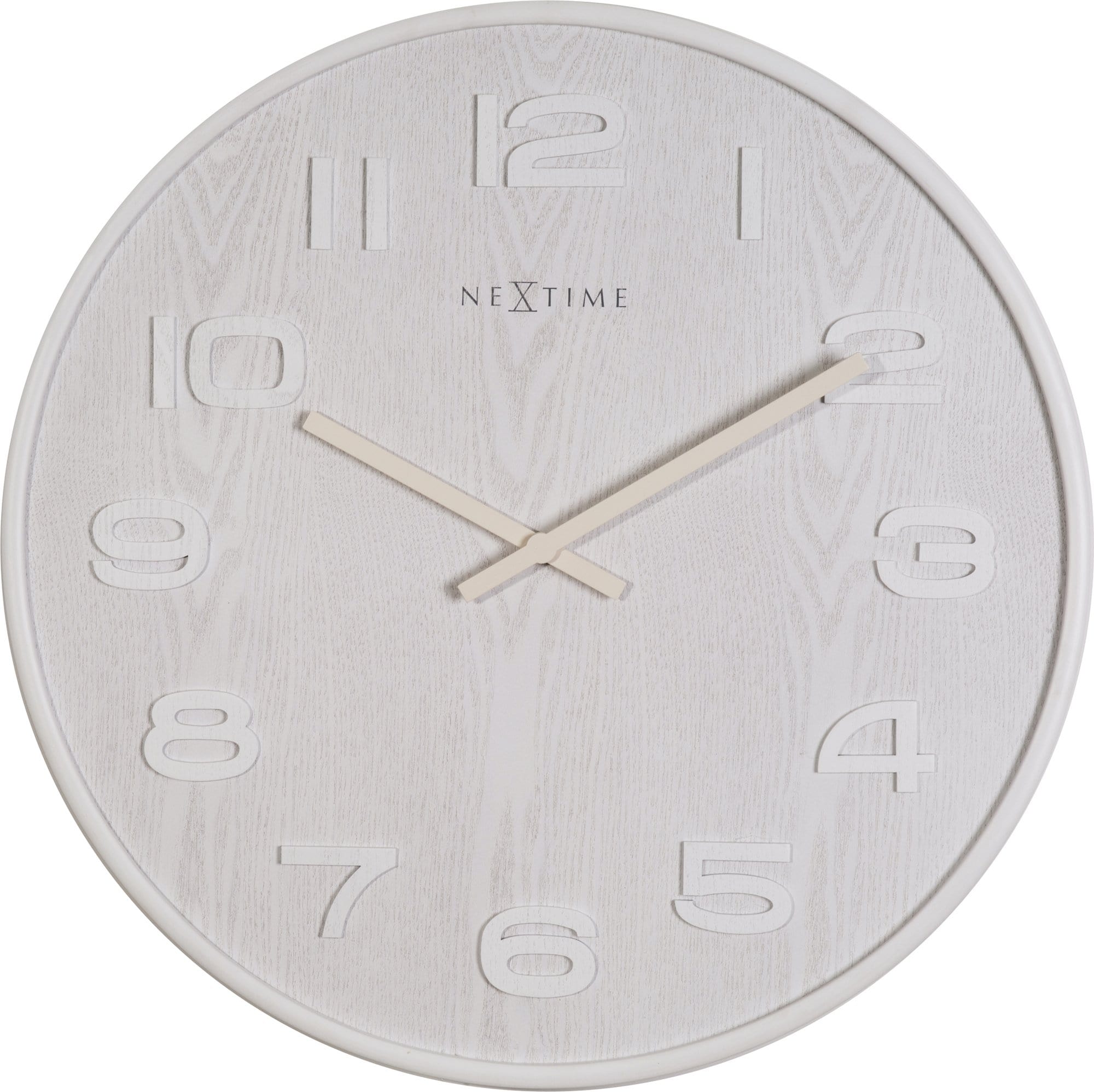 Wall clock -  35 cm - Wood - 'Wood Wood Medium' - Goat Corp