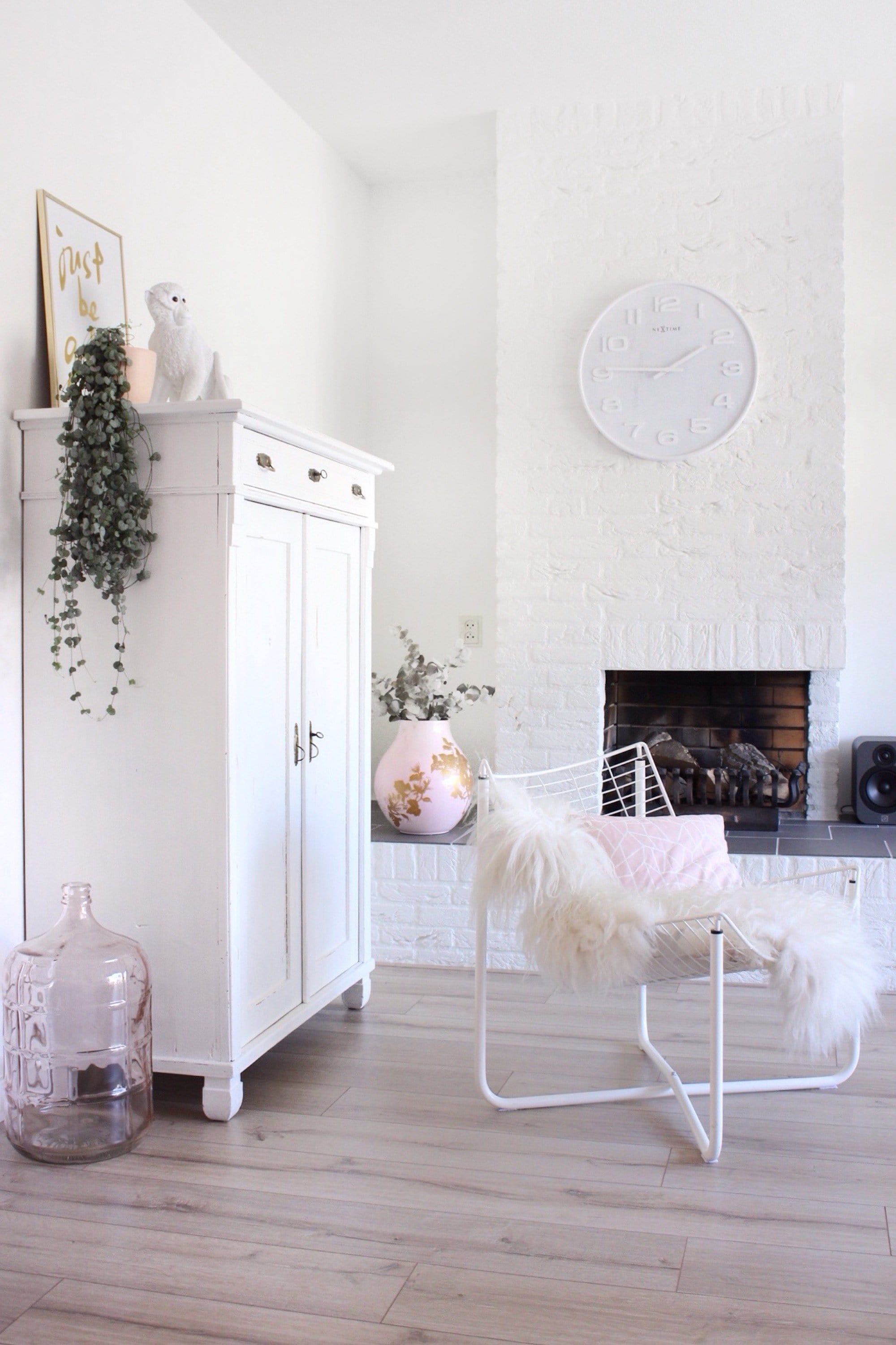 Wall clock -  35 cm - Wood - 'Wood Wood Medium' - Goat Corp