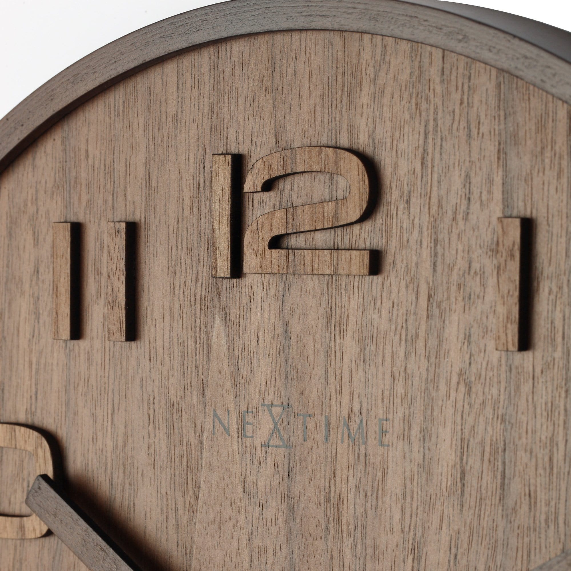 Wall clock -  35 cm - Wood -  'Wood Wood Medium' - Goat Corp