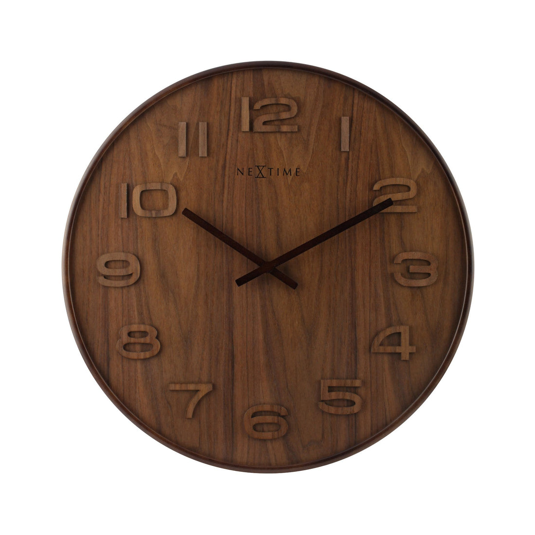 Wall clock -  35 cm - Wood -  'Wood Wood Medium' - Goat Corp
