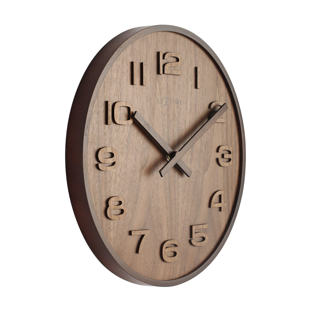 Wall clock -  35 cm - Wood -  'Wood Wood Medium' - Goat Corp