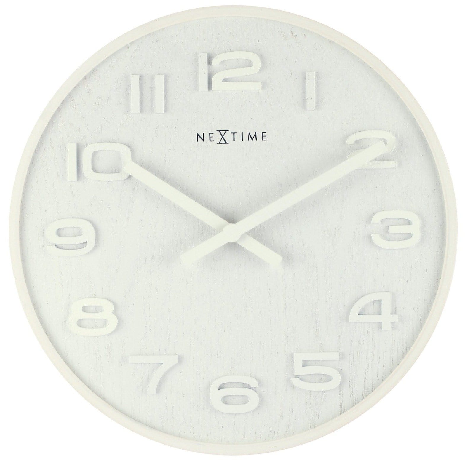 Wall clock -  35 cm - Wood - 'Wood Wood Medium' - Goat Corp
