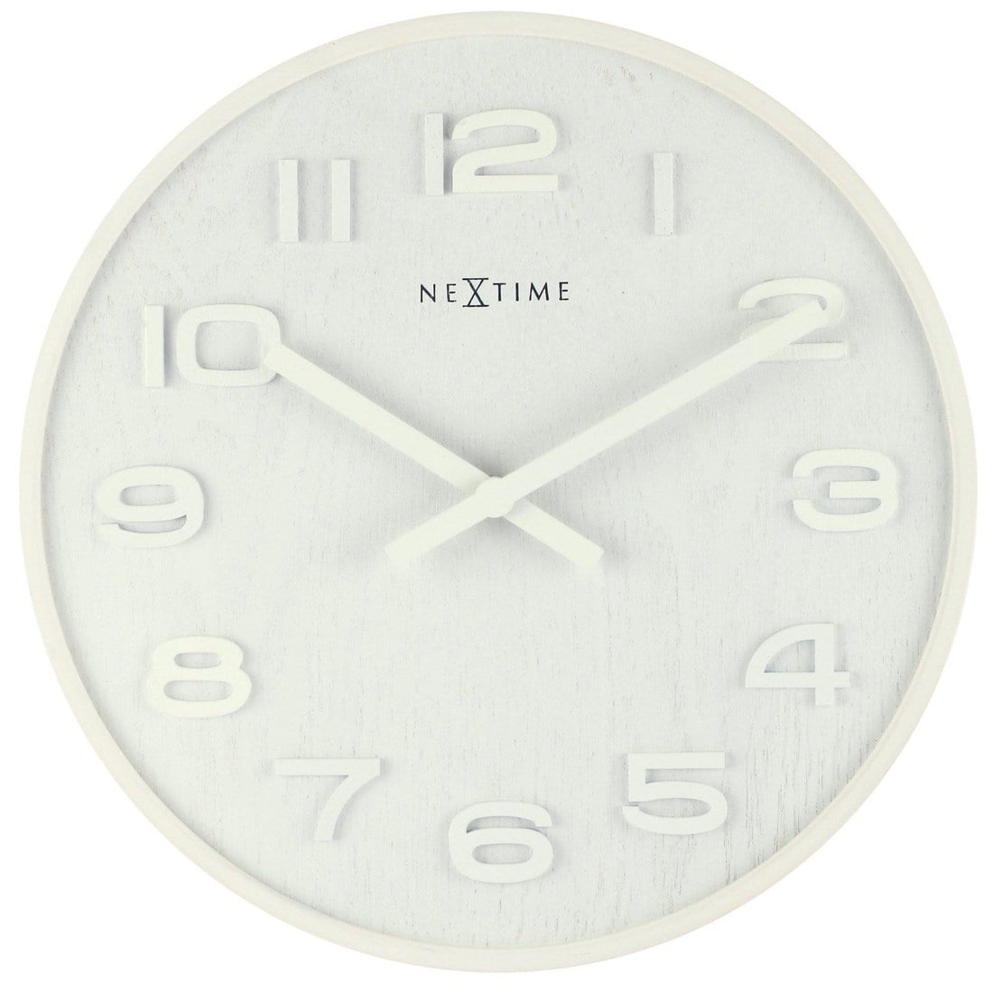 Wall clock -  35 cm - Wood - 'Wood Wood Medium' - Goat Corp