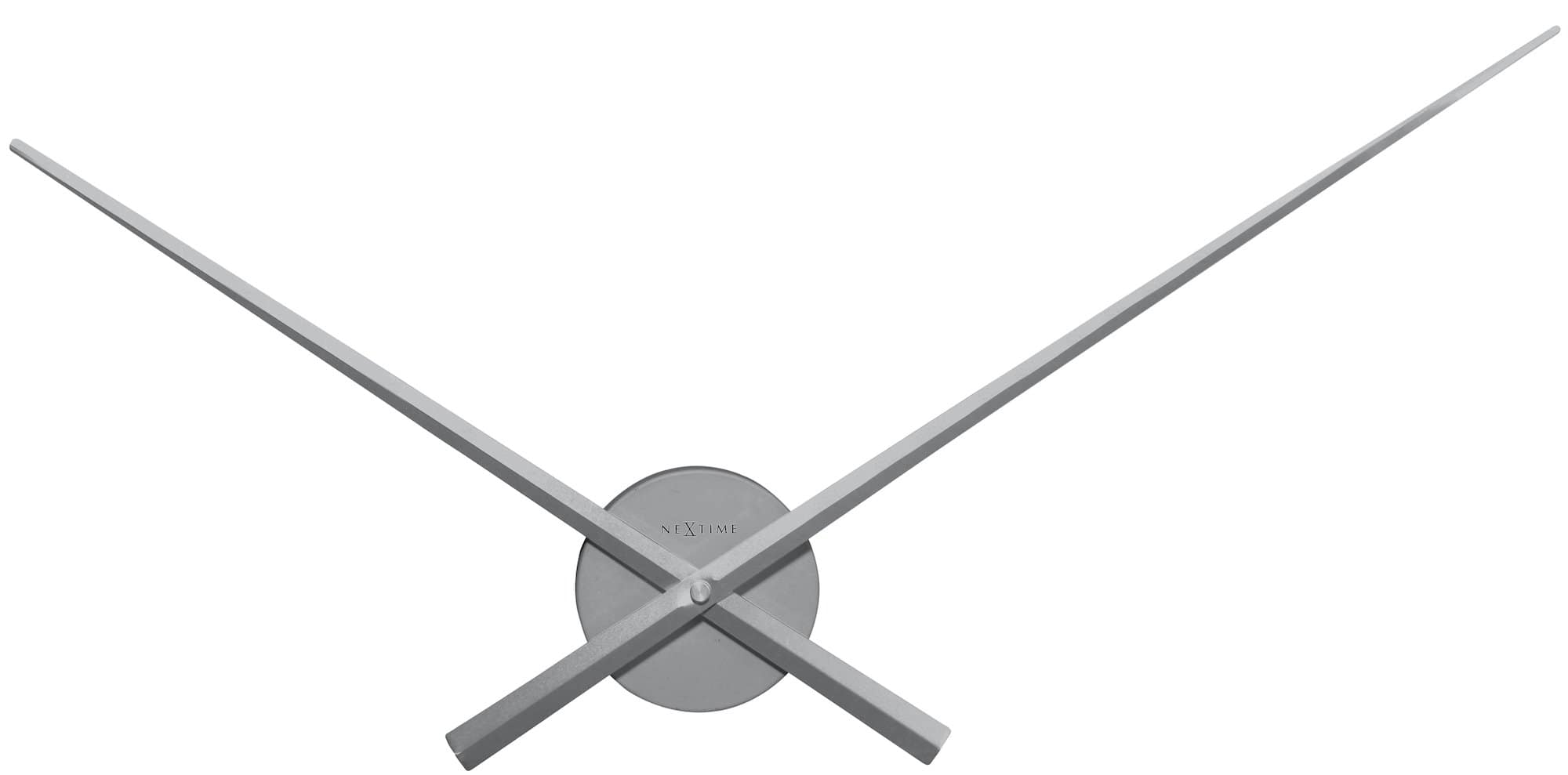 Wall clock -  70 cm -  Aluminum -  'Hands' - Goat Corp