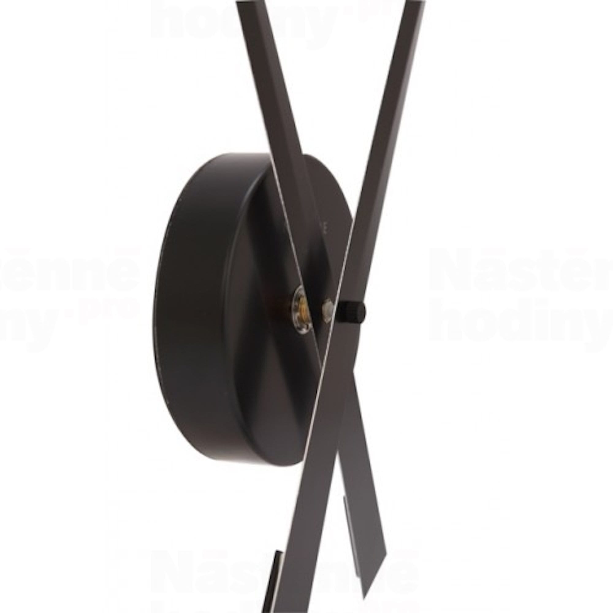 Wall clock -  70 cm -  Aluminum -  'Hands' - Goat Corp