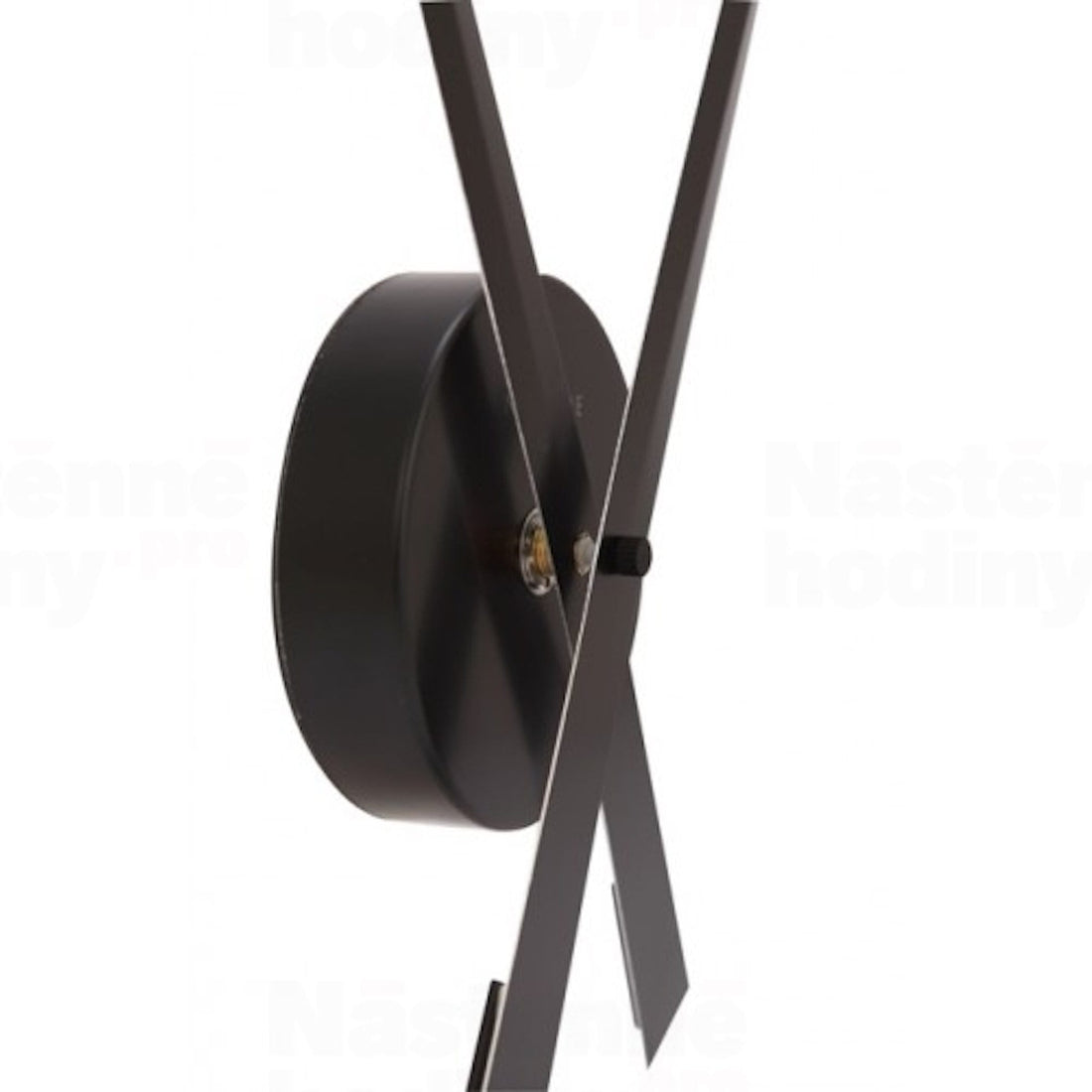 Wall clock -  70 cm -  Aluminum -  'Hands' - Goat Corp