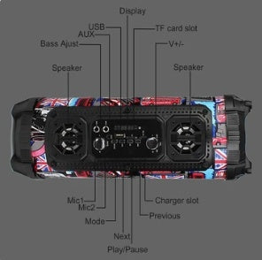 Subwoofer Bluetooth Speaker - Goat Corp