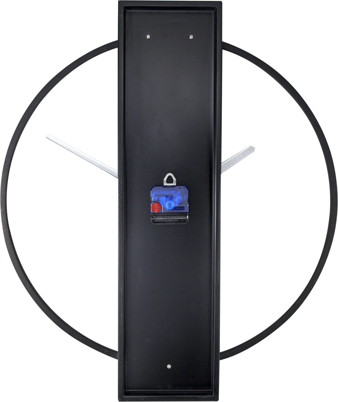 Wall clock - 50.8 x 58.2 x 4.3 cm - Wood/Steel - Goat Corp