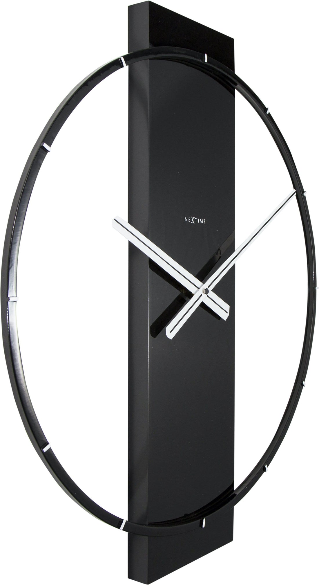 Wall clock - 50.8 x 58.2 x 4.3 cm - Wood/Steel - Goat Corp
