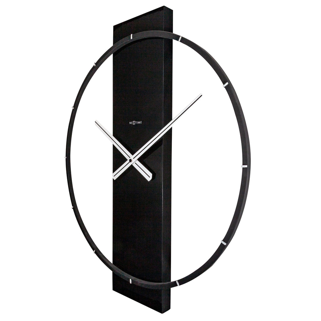 Wall clock - 50.8 x 58.2 x 4.3 cm - Wood/Steel - Goat Corp