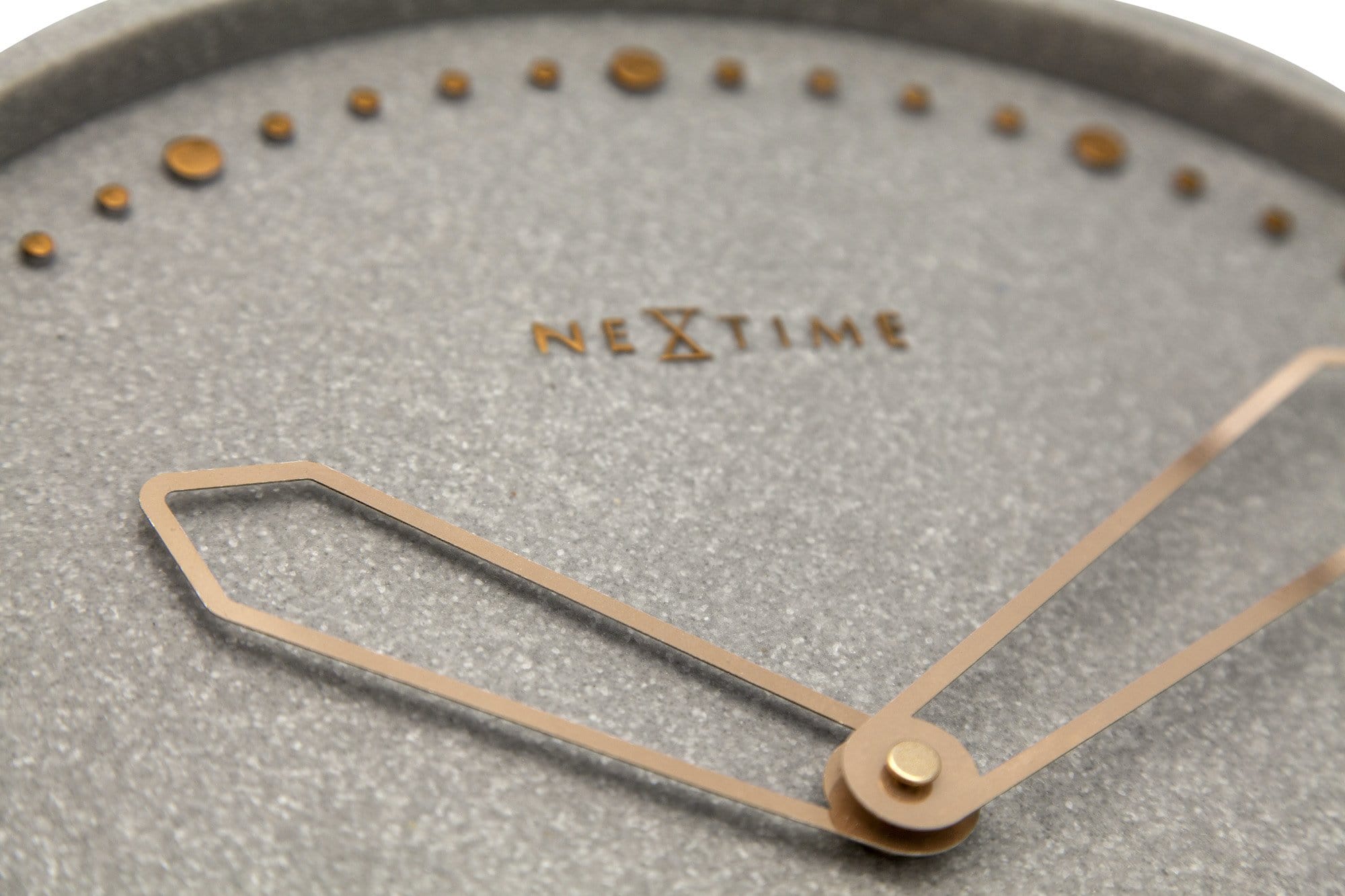 Wall clock -  35 cm - Polyresin - 'Cross' - Goat Corp