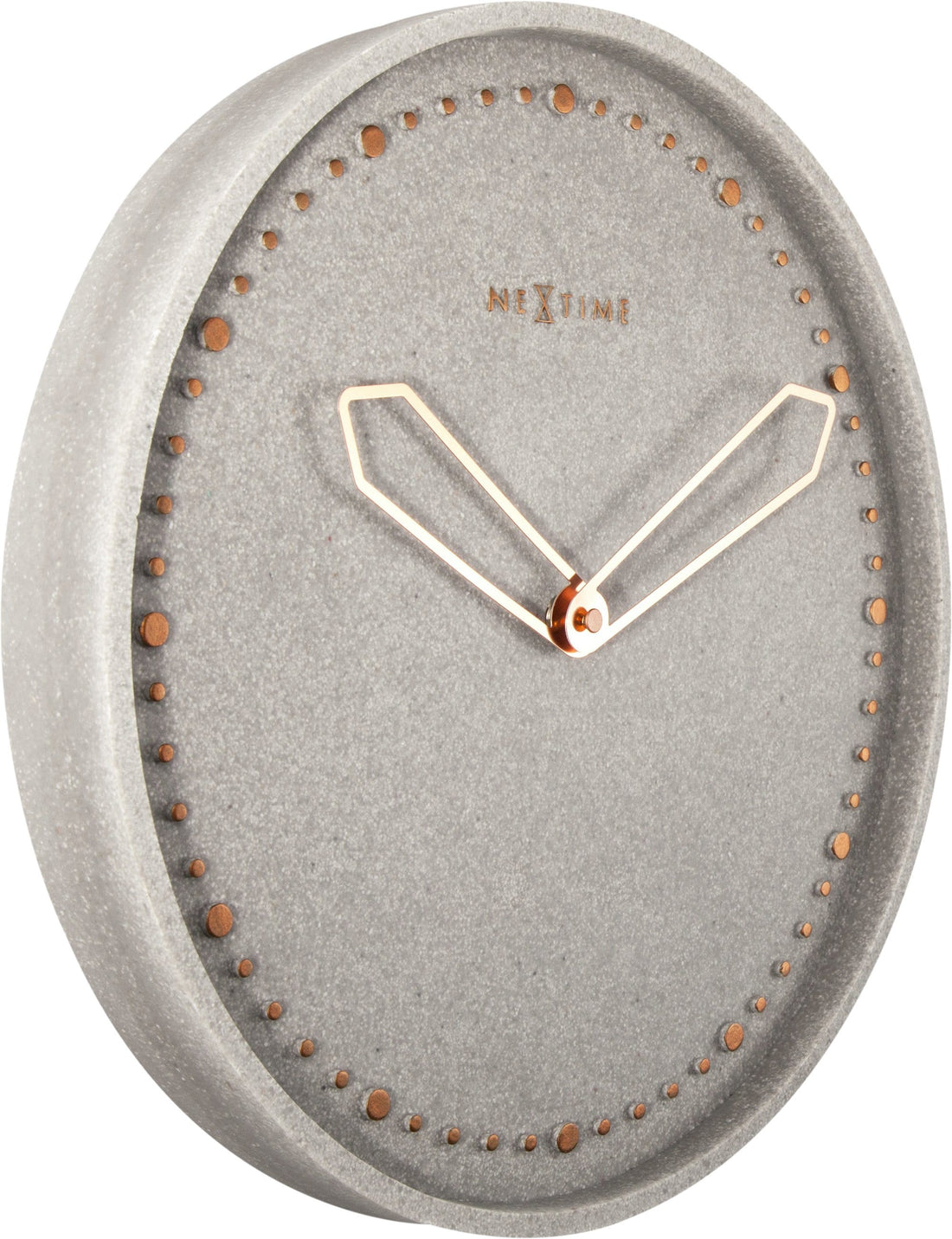 Wall clock -  35 cm - Polyresin - 'Cross' - Goat Corp