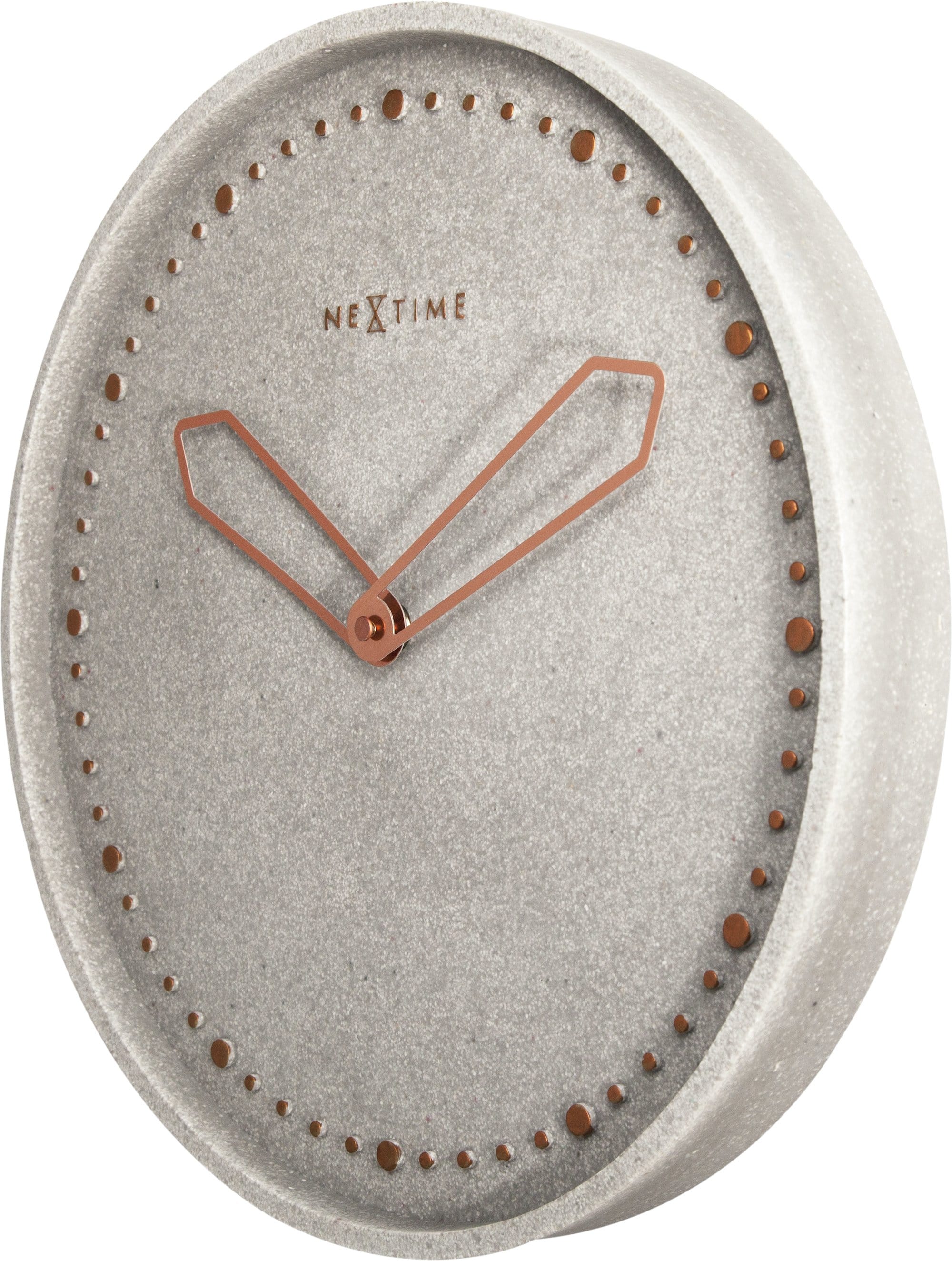 Wall clock -  35 cm - Polyresin - 'Cross' - Goat Corp