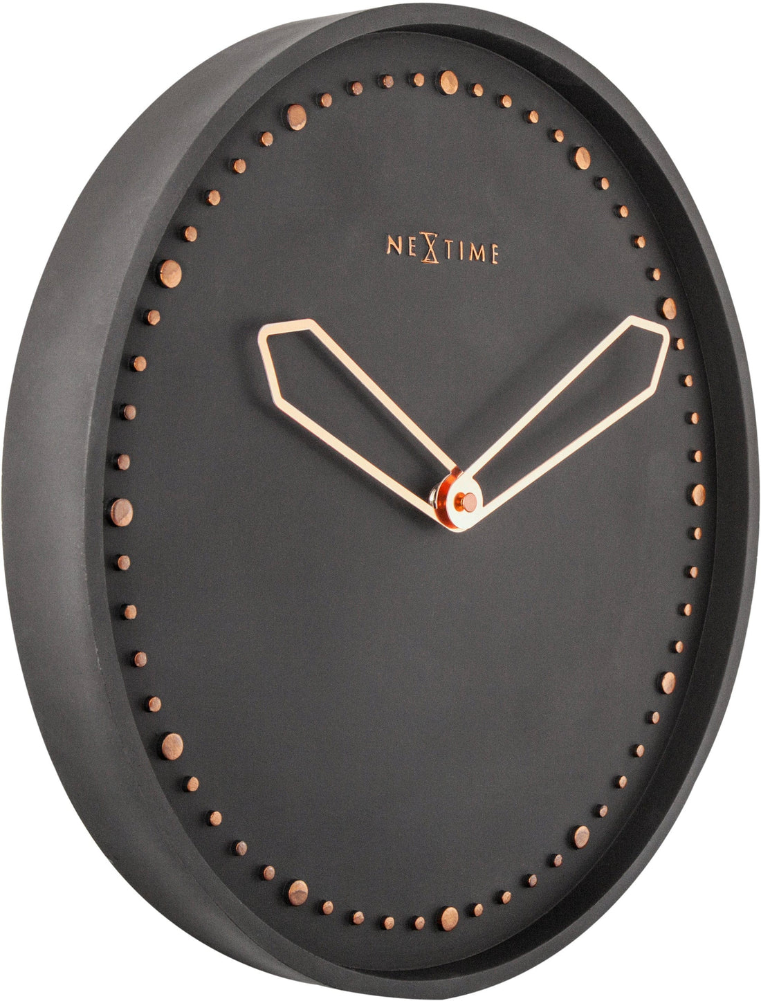 Wall clock -  35 cm - Polyresin - 'Cross' - Goat Corp