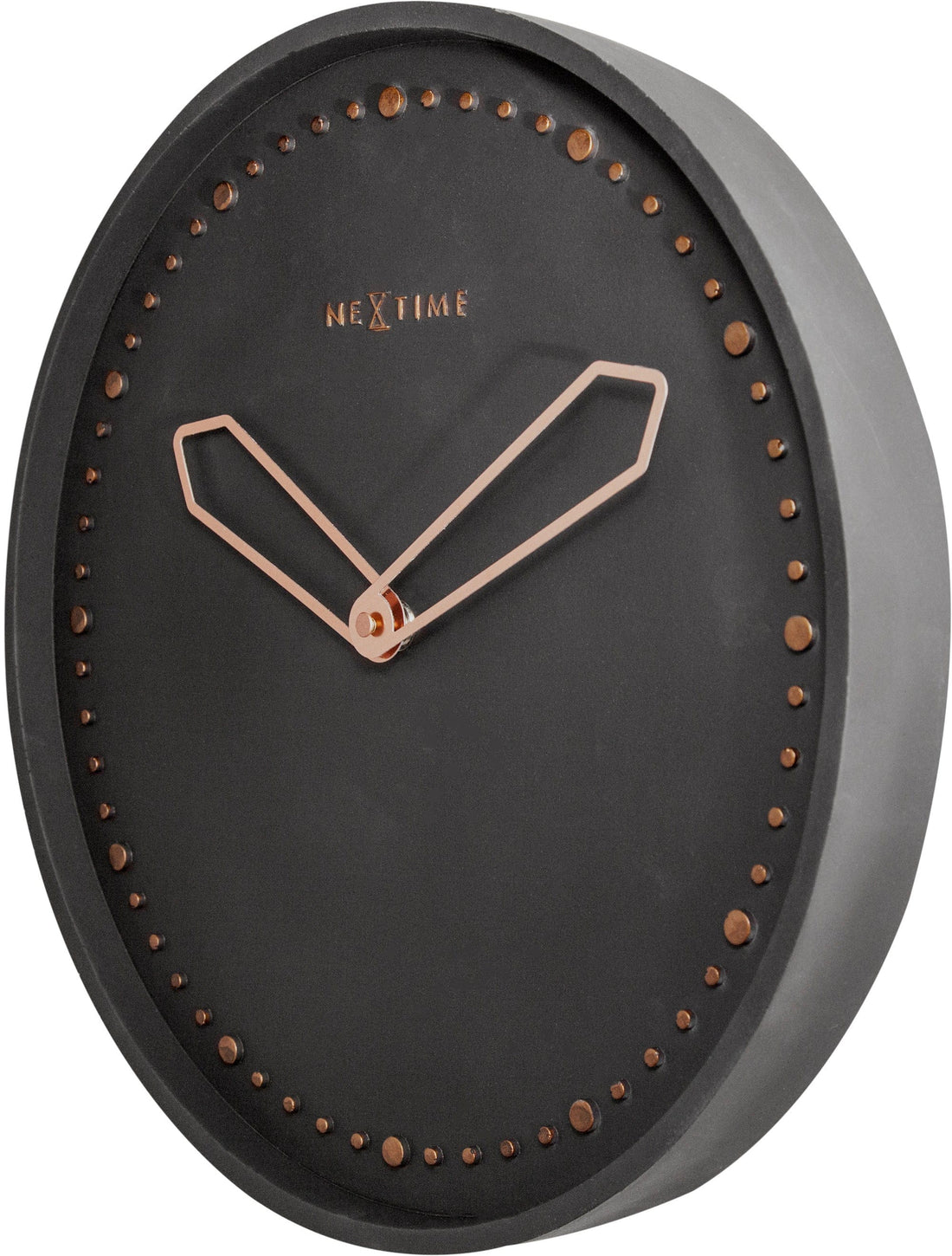 Wall clock -  35 cm - Polyresin - 'Cross' - Goat Corp